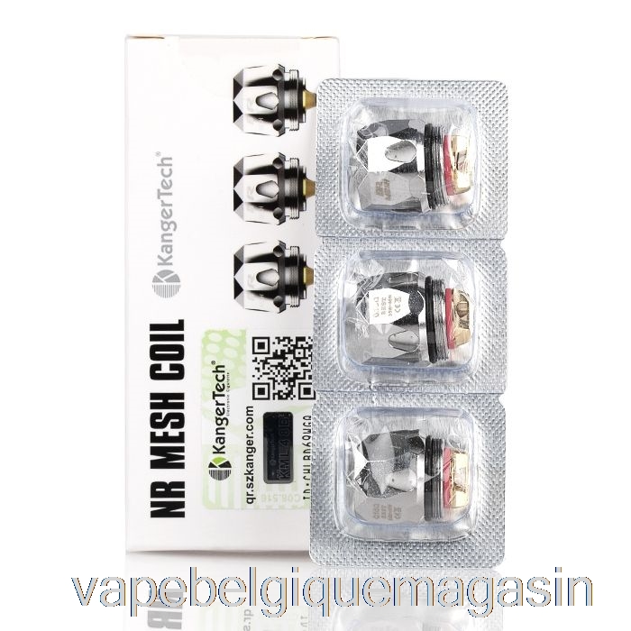 Vape Jetable Kanger Nr Série Bobines De Remplacement De Maille Bobines 0.18ohm Nr-mesh